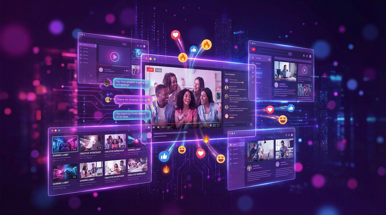 小蓝视频社区传媒活动